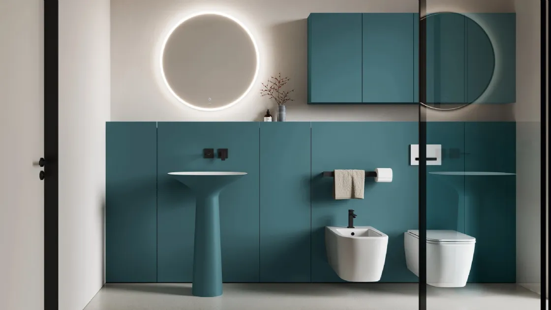 Mobile da Bagno Wall Home1 B1 di Ideagroup