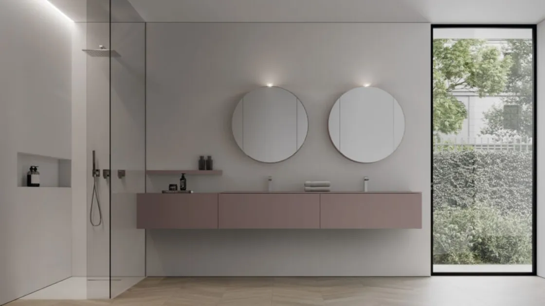 Mobile da Bagno Wall Home2 B3 di Ideagroup