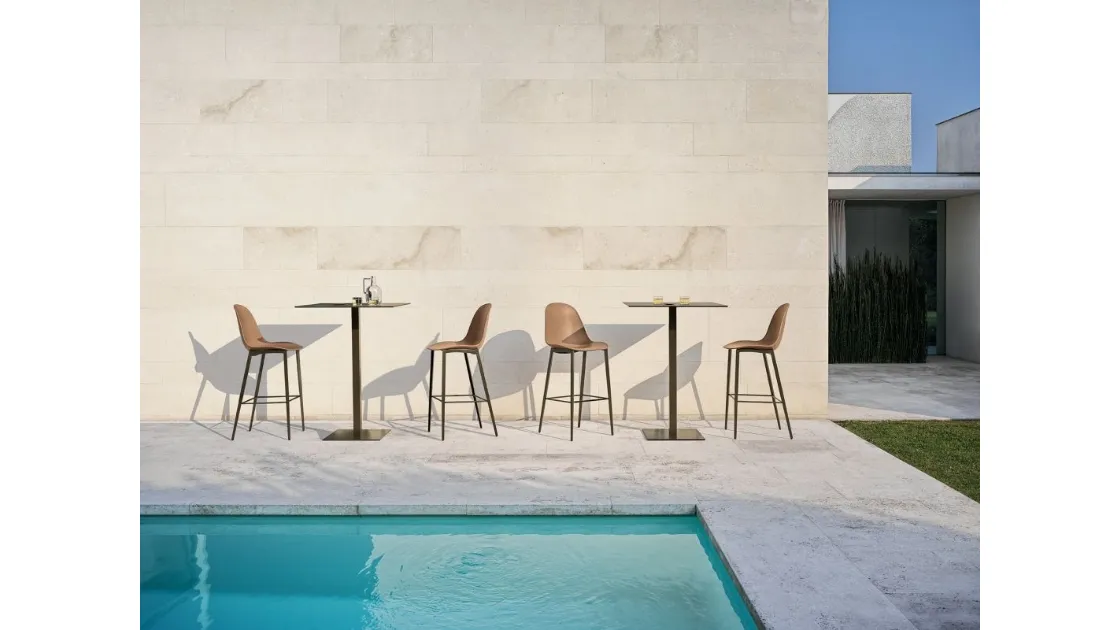 Sgabello Mood Barstool Outdoor di Bontempi